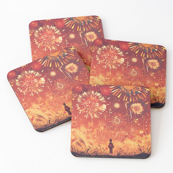 Item preview, Fireworks and a Girl designed and sold by YUI Works.