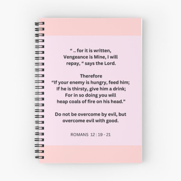 Artikelvorschau, RÖMER 12:19-21. Bibelvers. NKJV. entworfen und verkauft von Holy-Scripture.