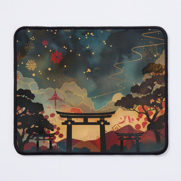 Item preview, Torii and Fireworks designed and sold by YUI Works.