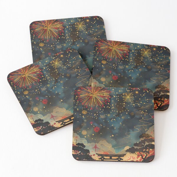 Item preview, Torii and Fireworks designed and sold by YUI Works.