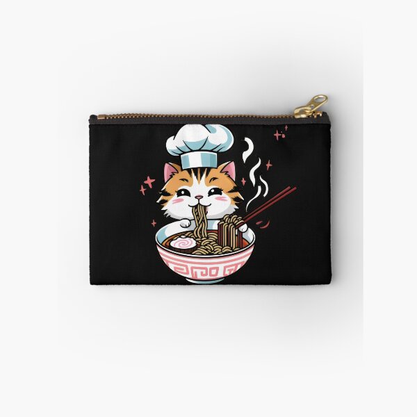 Item preview, kawaii cat ramen designed and sold by GogoGrove.