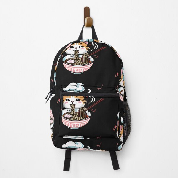 Item preview, kawaii cat ramen designed and sold by GogoGrove.