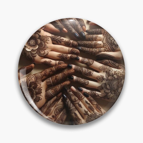 Item preview, Mehndi Mastery: Hand-Drawn Henna Art on Palms designed and sold by 3IN1digiart.