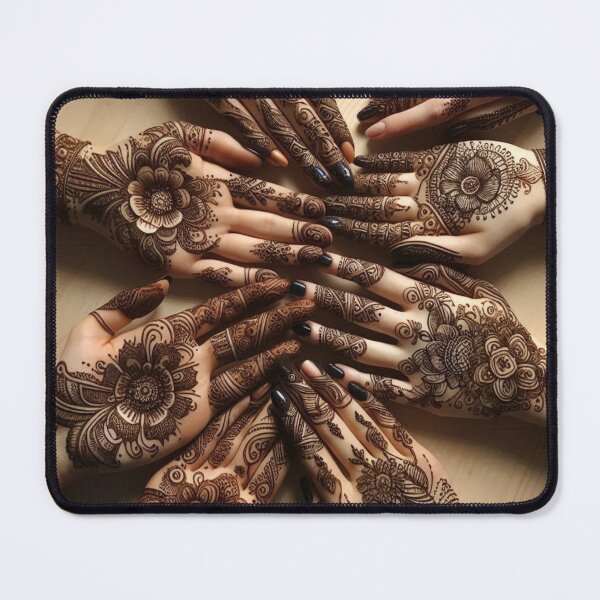 Item preview, Mehndi Mastery: Hand-Drawn Henna Art on Palms designed and sold by 3IN1digiart.