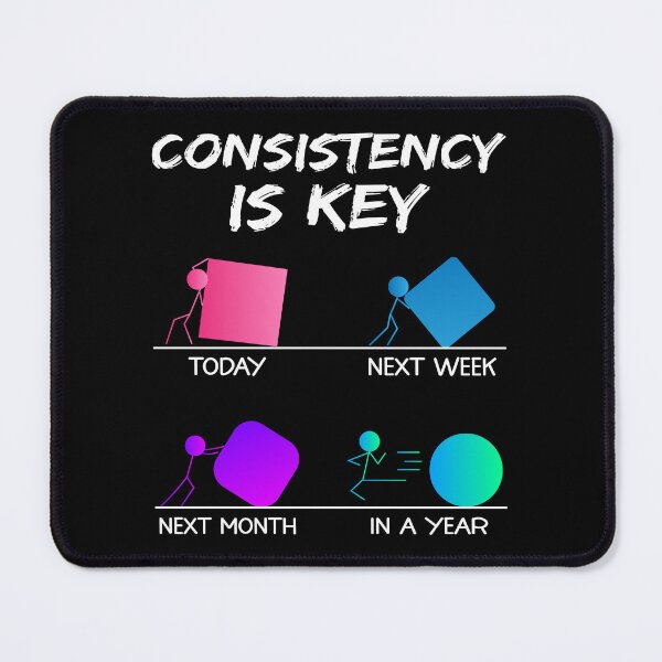 Item preview, Consistent Mindset Motivational Consistency Consistent Brain designed and sold by farhanhafeez.