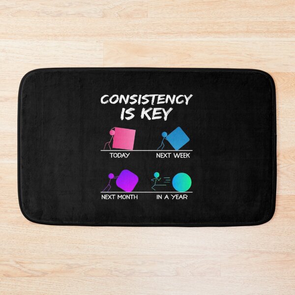 Item preview, Consistent Mindset Motivational Consistency Consistent Brain designed and sold by farhanhafeez.