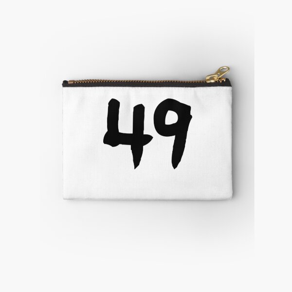 Item preview, 49, forty-nine, black, ninja designed and sold by Numbers-Art.