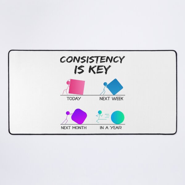 Item preview, Consistent Mindset Motivational Consistency Consistent Brain designed and sold by farhanhafeez.