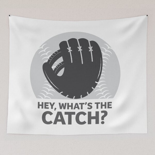 Item preview, Baseball Catch Witty Grayscale designed and sold by iamKaye.