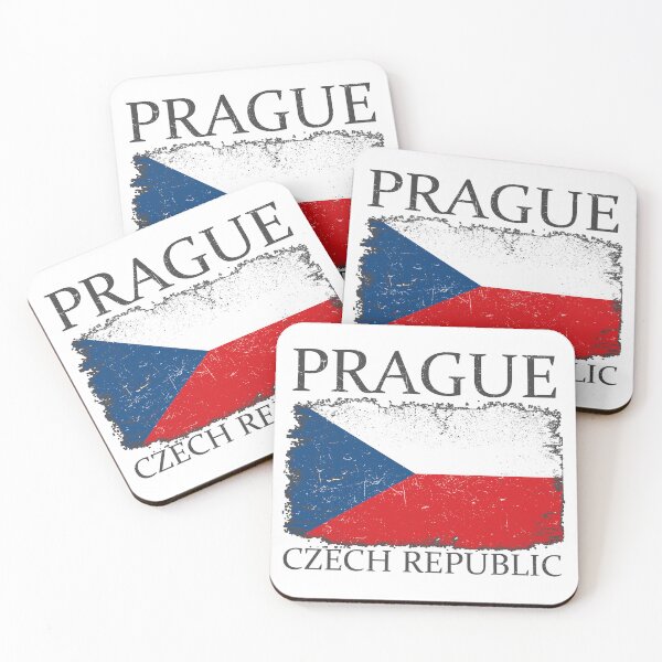 Item preview, Prague Czech Republic Flag Czech Tourist Prague Tourist designed and sold by farhanhafeez.