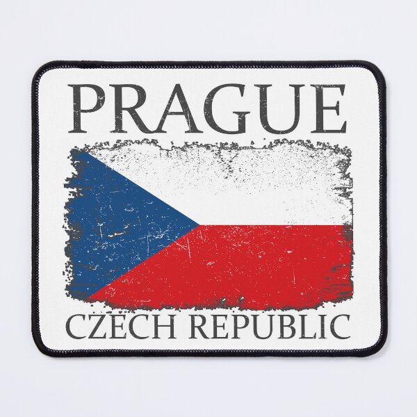 Item preview, Prague Czech Republic Flag Czech Tourist Prague Tourist designed and sold by farhanhafeez.