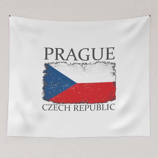 Item preview, Prague Czech Republic Flag Czech Tourist Prague Tourist designed and sold by farhanhafeez.