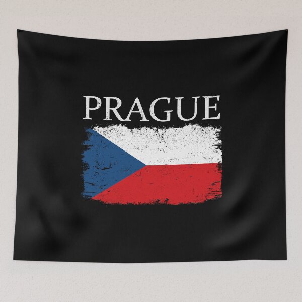 Item preview, Prague Czech Republic Flag Czech Tourist Prague Tourist designed and sold by farhanhafeez.