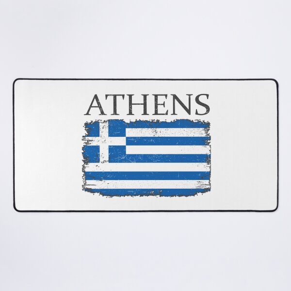 Item preview, Athens Greece Flag Greece Tourist Capital Greece Athens Tourist designed and sold by farhanhafeez.