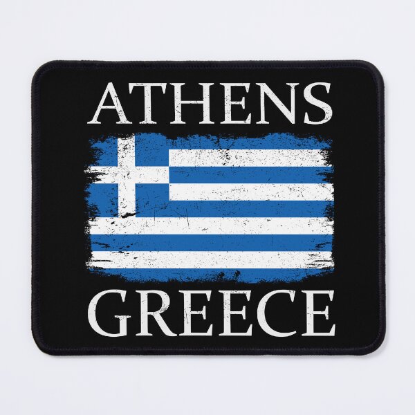 Item preview, Athens Greece Flag Greece Tourist Capital Greece Athens Tourist designed and sold by farhanhafeez.