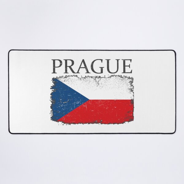 Artikelvorschau, Prague Czech Republic Flag Czech Tourist Prague Tourist entworfen und verkauft von farhanhafeez.