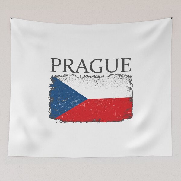 Item preview, Prague Czech Republic Flag Czech Tourist Prague Tourist designed and sold by farhanhafeez.