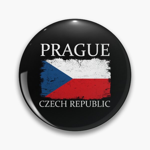 Artikelvorschau, Prague Czech Republic Flag Czech Tourist Prague Tourist entworfen und verkauft von farhanhafeez.