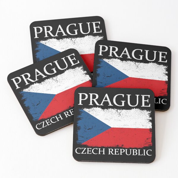 Item preview, Prague Czech Republic Flag Czech Tourist Prague Tourist designed and sold by farhanhafeez.