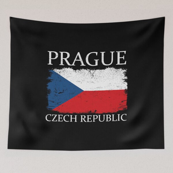Item preview, Prague Czech Republic Flag Czech Tourist Prague Tourist designed and sold by farhanhafeez.