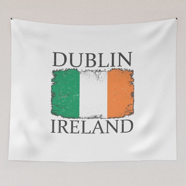Artikelvorschau, Dublin Ireland Flag Ireland Tourist Capital Ireland entworfen und verkauft von farhanhafeez.