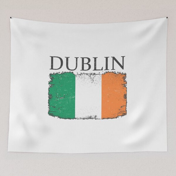 Artikelvorschau, Dublin Ireland Flag Ireland Tourist Capital Ireland entworfen und verkauft von farhanhafeez.