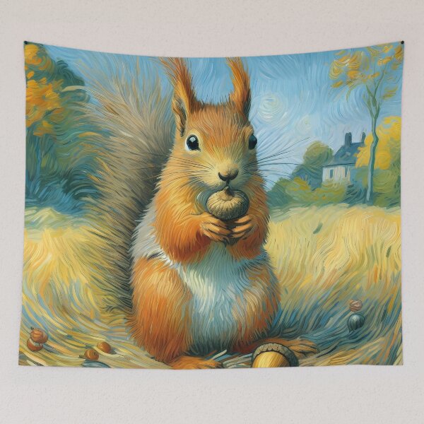 Item preview, Squirrel Art #8 | Squirrel Lovers designed and sold by ksgraphics222.