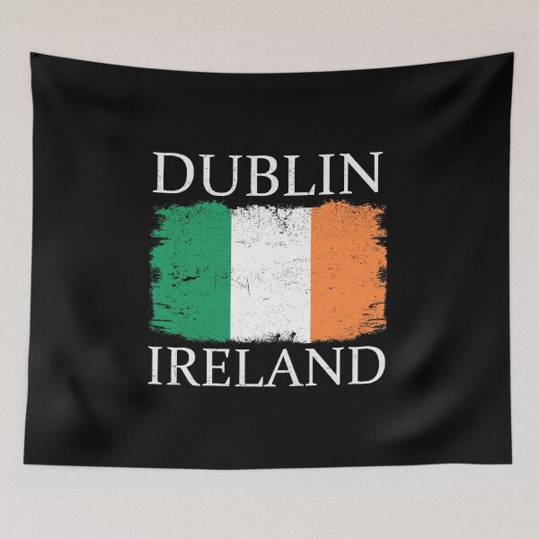 Artikelvorschau, Dublin Ireland Flag Ireland Tourist Capital Ireland entworfen und verkauft von farhanhafeez.