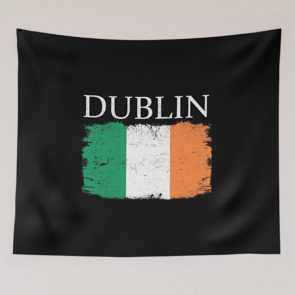 Artikelvorschau, Dublin Ireland Flag Ireland Tourist Capital Ireland entworfen und verkauft von farhanhafeez.