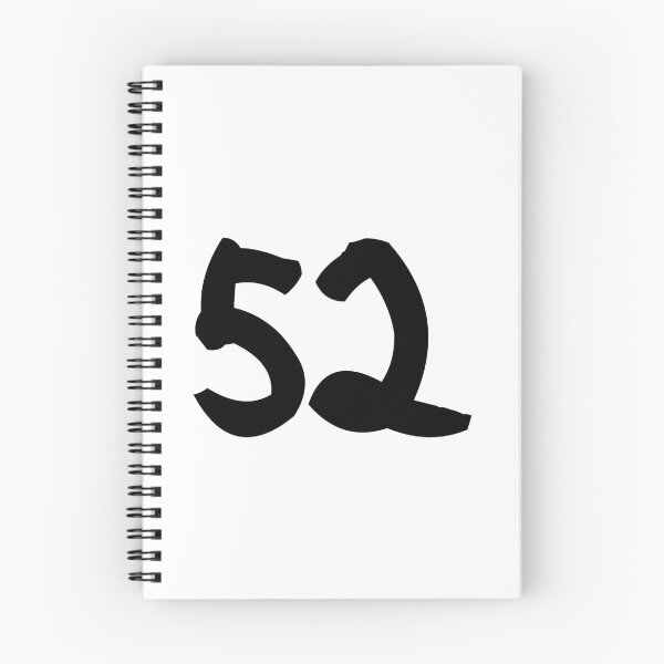 Item preview, 52, fifty-two, black, ninja designed and sold by Numbers-Art.