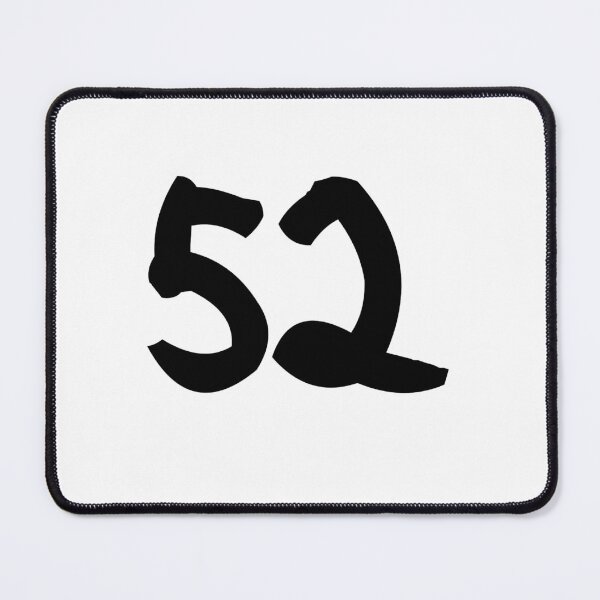 Item preview, 52, fifty-two, black, ninja designed and sold by Numbers-Art.