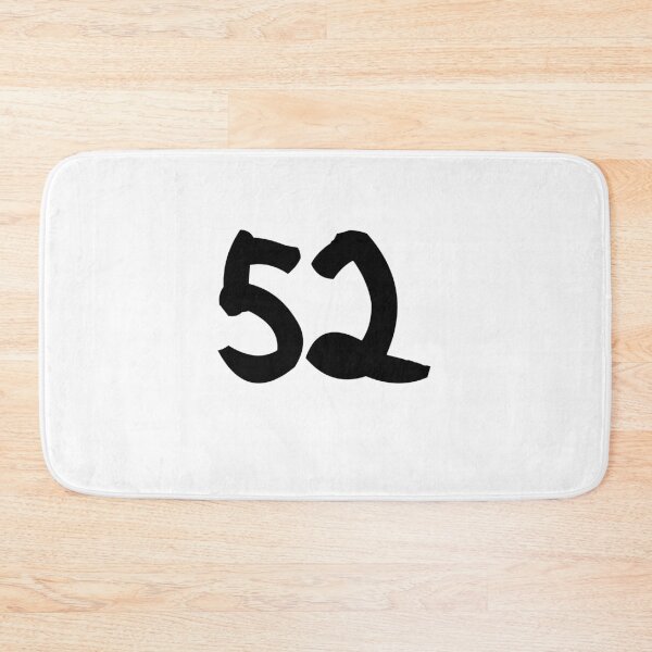 Item preview, 52, fifty-two, black, ninja designed and sold by Numbers-Art.