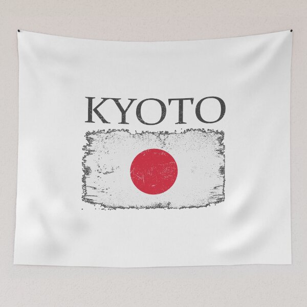 Item preview, Kyoto Japan Flag Japan Tourist Kyoto Tourist Japanese Visitor designed and sold by farhanhafeez.
