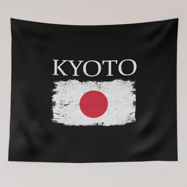 Item preview, Kyoto Japan Flag Japan Tourist Kyoto Tourist Japanese Visitor designed and sold by farhanhafeez.