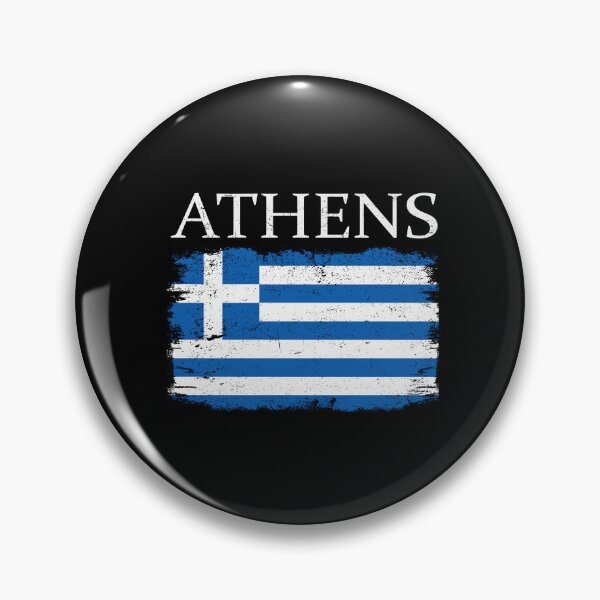 Artikelvorschau, Athens Greece Flag Greece Tourist Capital Greece Athens Tourist entworfen und verkauft von farhanhafeez.