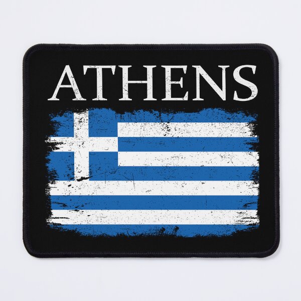 Item preview, Athens Greece Flag Greece Tourist Capital Greece Athens Tourist designed and sold by farhanhafeez.