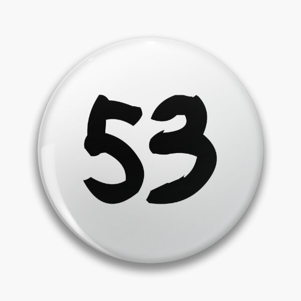 Item preview, 53, fifty-three, black, ninja designed and sold by Numbers-Art.
