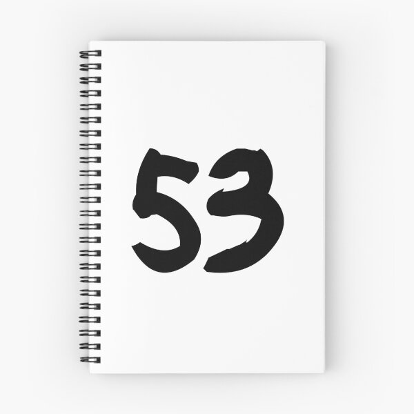 Item preview, 53, fifty-three, black, ninja designed and sold by Numbers-Art.