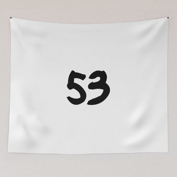 Item preview, 53, fifty-three, black, ninja designed and sold by Numbers-Art.