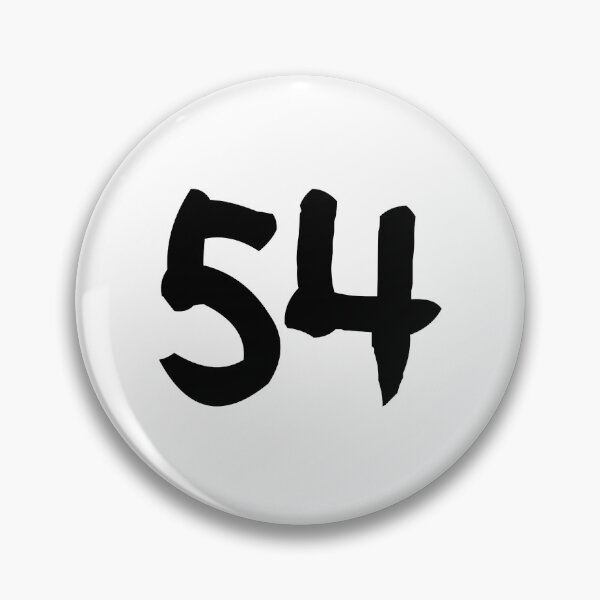Item preview, 54, fifty-four, black, ninja designed and sold by Numbers-Art.