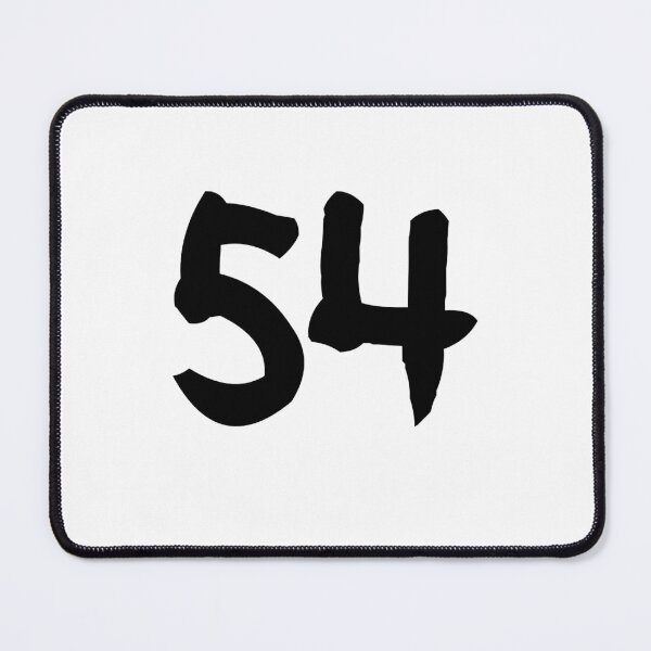 Item preview, 54, fifty-four, black, ninja designed and sold by Numbers-Art.