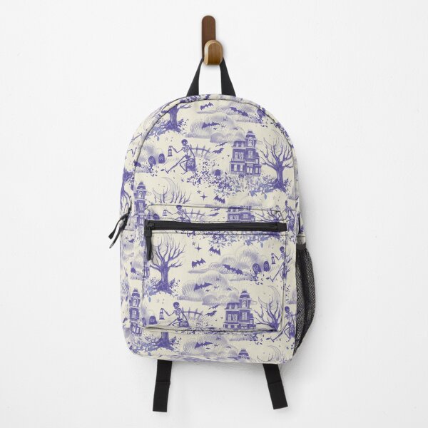 Item preview, Victorian Haunted House Toile designed and sold by LolaveeCreative.