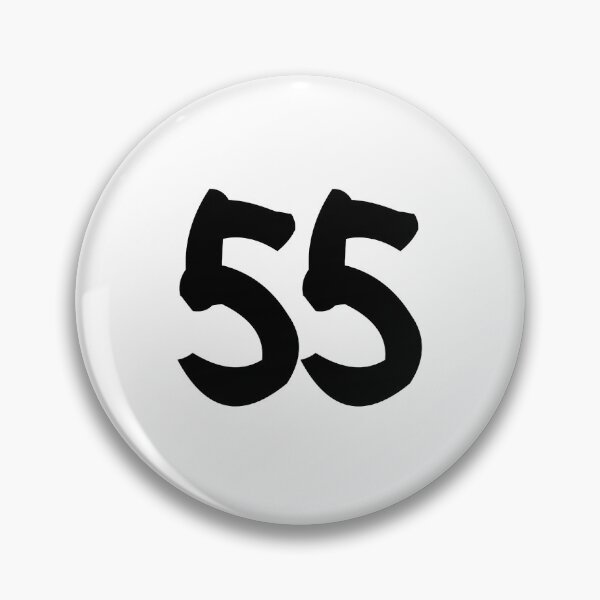 Item preview, 55, fifty-five, black, ninja designed and sold by Numbers-Art.
