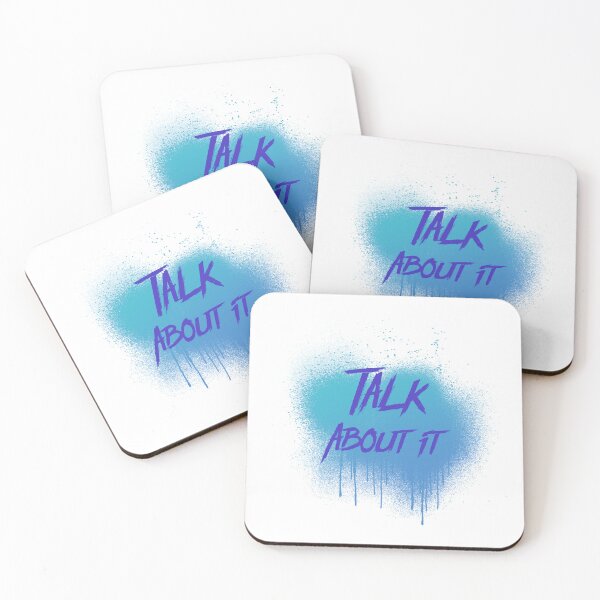 Item preview, Adult mental health talk about it graffiti art design designed and sold by Happy Heart.