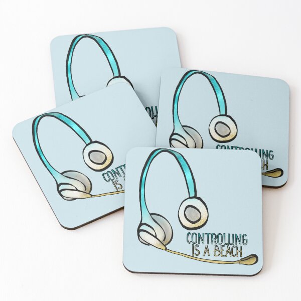 Item preview, ATSea air traffic control but it’s a beach with text designed and sold by AdventuresOy.