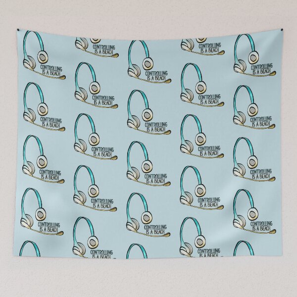 Item preview, ATSea air traffic control but it’s a beach with text designed and sold by AdventuresOy.