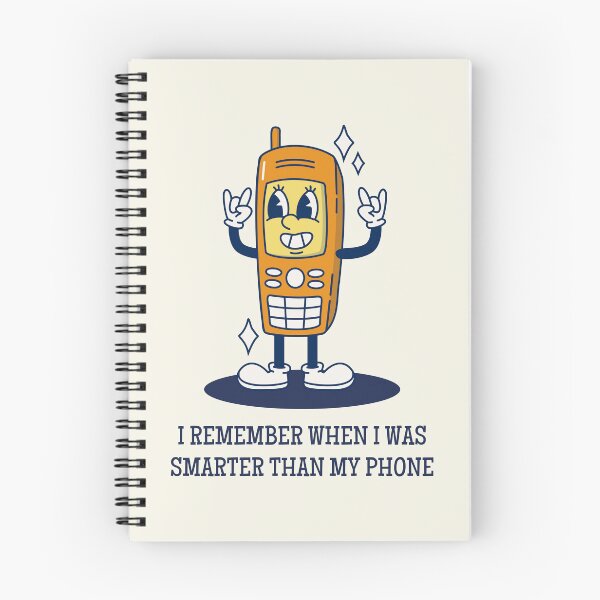 Item preview, I Remember When I Was Smarter Than My Phone designed and sold by InfiniteeShop.