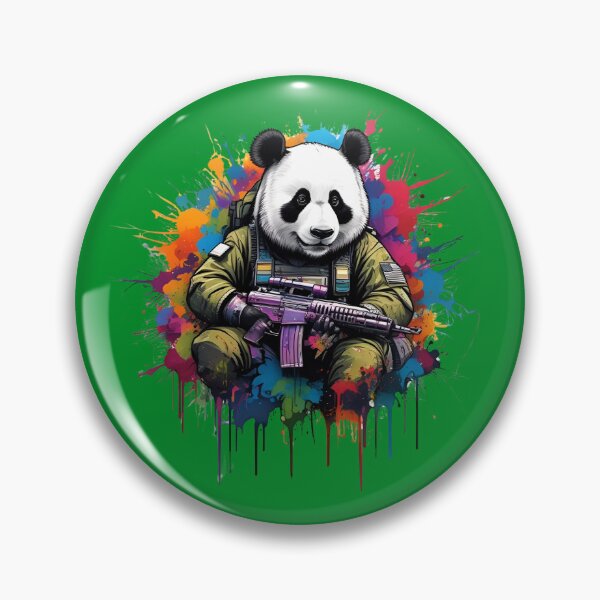 Item preview, Soldier Like a Panda designed and sold by pUNKnown.