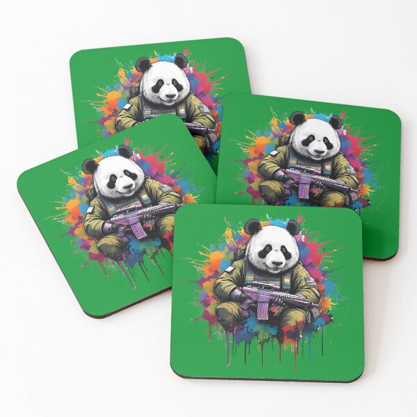 Item preview, Soldier Like a Panda designed and sold by pUNKnown.