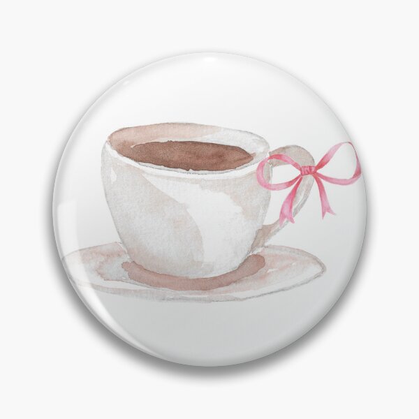 Artikelvorschau, Coquette Coffee Mug with Pink Bow entworfen und verkauft von aolsen11.